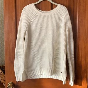 Cream Crew Neck Sweater